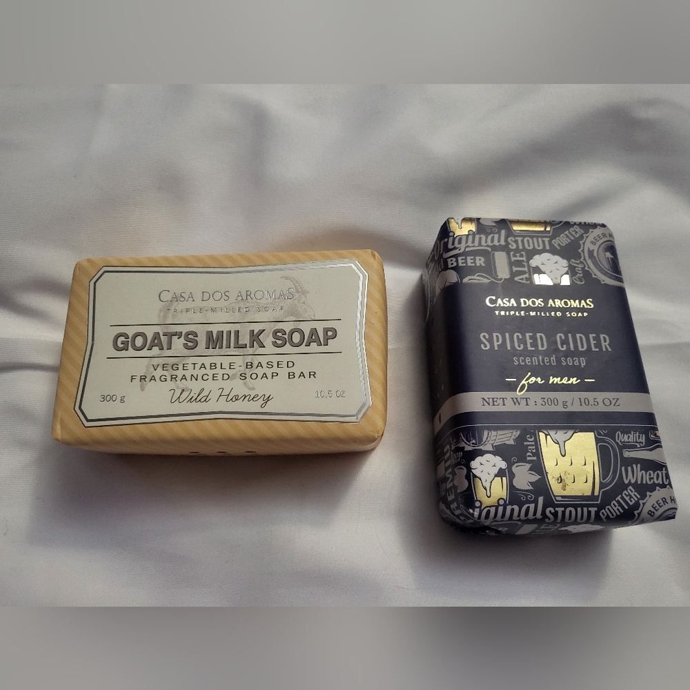 2 pack Casa Dos Aromas mens soap